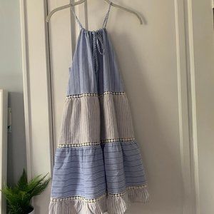 boutique summer spring beach flowy dress